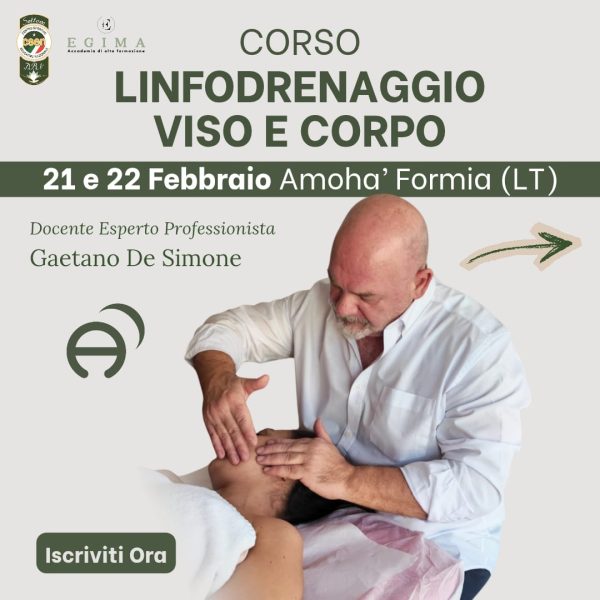 Corso di Linfodrenaggio Viso e Corpo